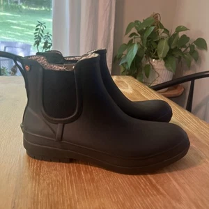 BOGS - Stivali da pioggia slip on donna 10 Amanda Chelsea II - - Foto 1 di 9