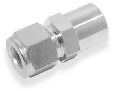 Hy-Lok 1/2" tube x 1/2" Butt Weld 316 Compression To Pipe Fitting CWC-8-8P-S316 - Image 1 of 2