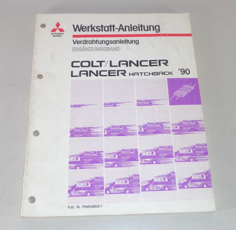 Manual de Taller Mitsubishi COLT/ Lancer Suplemento Eléctrico Diagramas Cableado - Imagen 1 de 1