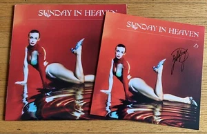 Rare signed Zella Day SUNDAY IN HEAVEN New Colored Red Vinyl Record LP Sealed - Picture 1 of 6