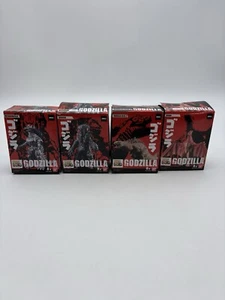 Lot Of 4-Bandai Godzilla Mechagodzilla Hedorah 65TH Anniversary 3.5" Rodan - Picture 1 of 14