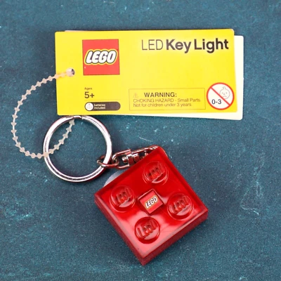 LEGO LED Key Light Red Lego Brick Model LGL-KE3T 2010 New With Tags - Image 1 of 4