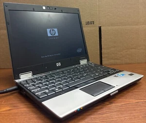 HP EliteBook 2530P 12" Laptop Intel Core 2 Duo @ 1.86GHz | 2GB RAM | NO HDD - Picture 1 of 6