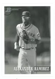 2021 Bowman Heritage Black & White Parallel Alexander Ramirez Mets #121 - Picture 1 of 2