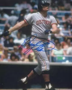 RUSTY STAUB TIGERS SIGNED AUTOGRAPHED 8X10 PHOTO W/ COA - Picture 1 of 1