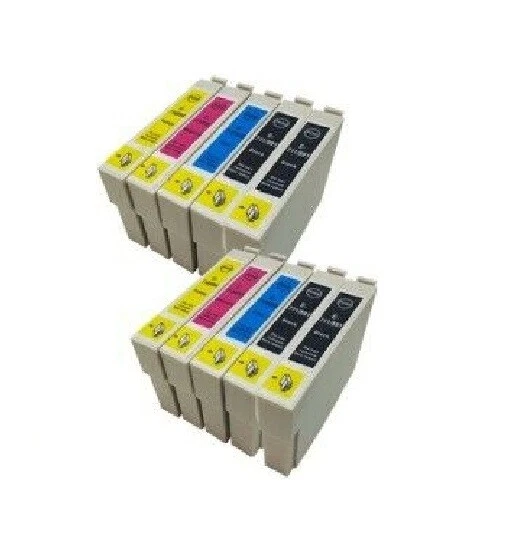 Lot de cartouches d'encre compatibles T0715 ( non OEM ) pour Epson Stylus DX8450 - Photo 1/1