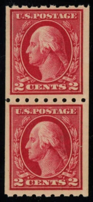 USA Scott# 411 Par, Como Nuevo NH PF Certificado; (copia) SCV $55 (54894) Foto 1 de 2