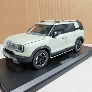Jeep Beijing Jeep scala 1/18 BAIC BJ30 modello auto pressofusa verde collezione giocattolo - Foto 1 di 6