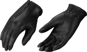 Men's SH226D Unlined Lightweight Zipper Front Premium Leather Driving Glove - Picture 1 of 2