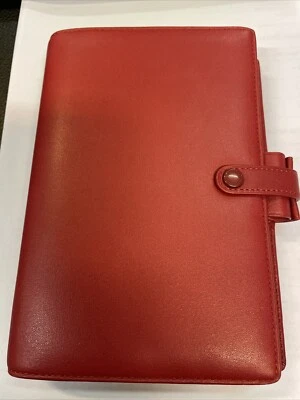 Filofax Belgravia Personal Red - VINTAGE - Bild 1 von 2