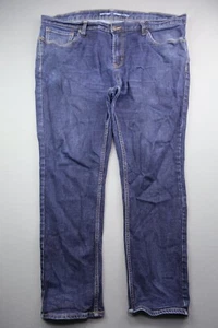 Men's 2017 Old Navy Jeans Skinny Dark 5 Pocket Size 40x30 (Measure 42x26) - Picture 1 of 7