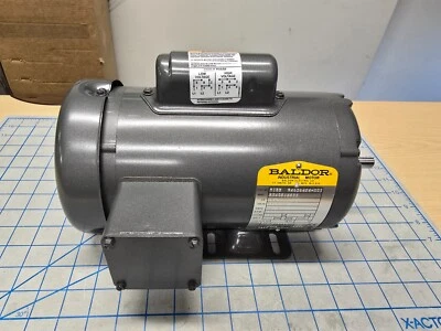 MOTOR BALDOR M15B 110/220V .17 HP 1425 RPM 145T CUADRO NUEVO CAJA ABIERTA Monofásico Foto 1 de 4
