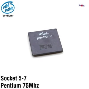 CPU Intel Pentium 75MHZ SX969/P54C/P54CS Processor Socket 7 Socket 5 A8050275 - Picture 1 of 2
