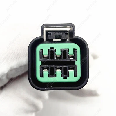 For 2007-2010 Hyundai Elantra 6-Way Daytime Running Light Connector Harness Plug - Image 1 of 4