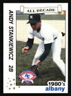 Andy Stankiewicz 1990 Albany Yankees All Decade Best  #17  Baseball Card