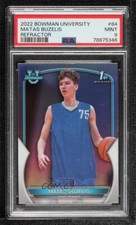 2022-23 Bowman University Chrome Refractor Matas Buzelis #84 PSA 9 MINT