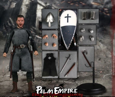 Boneco brinquedo COOMODEL NO.PE003 POCKET EMPIRES - HOSPITALLER KNIGHT 1/12 em estoque - Imagem 1 de 4