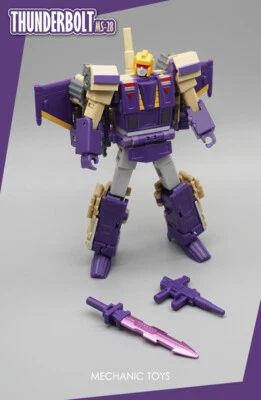 Blitzwing Triple Changers G1 MFT MS-28 Decepticon Deformable Robot Kids Toys NEW - Image 1 of 4