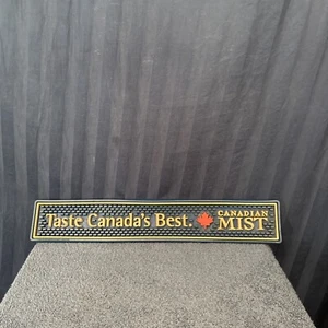 Canadian Mist Taste Canada's Best Spill Mat Bar Runner B3 - Picture 1 of 8