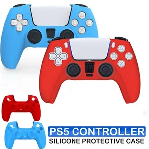 Silicone Cover For PS5 Controller Case Skin Rubber Grip Anti Slip Play Station - Picture 1 of 11