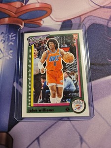 2022-23 Chronicles Classics Red Jalen Williams Rookie Card #631 THUNDER SP RARE