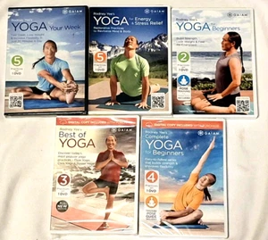 RODNEY YEE Yoga & Fitness Collection - 5 DVD Lot by GAIAM FREE Shipping - Picture 1 of 4