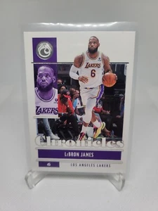 Lebron James 2021-22 Panini Chronicles ' Purple Chronicles ' Parallel #4 - Picture 1 of 2