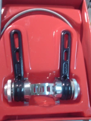 Cambios de carretera Suntour Cyclone negros LD-1600 - NUEVOS/NOS - 2x5 a 8 velocidades - más ligeros - nuevos en caja Foto 1 de 4