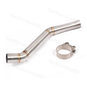 For CF-Moto NK400 650NK MT400 650MT Exhaust Mid Link Pipe Stainless Steel 51mm - Picture 1 of 6