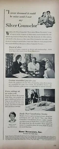 Vintage 1946 Silver Counselor Print Ad Ephemera Wall Art Decor - Picture 1 of 1