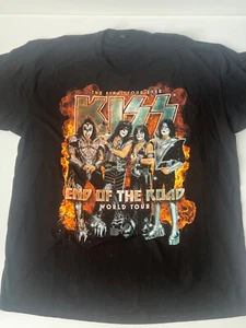 Camiseta KISS The Final Tour "END OF THE ROAD WORLD TOUR" XL - Imagen 1 de 7