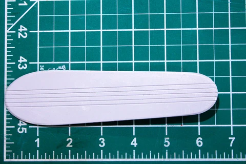 Custom Resin Surfboard for 6in. scale figure 1:12 Legends Silver Galactus Cover