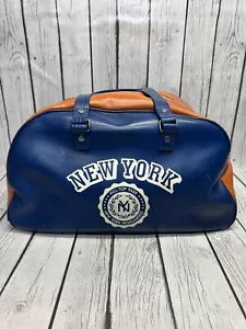 Vintage Blue Marlin 5 star New York Highlanders Duffle Bag Yankees Hill Top Park - Picture 1 of 15