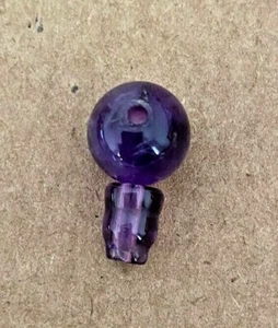 Cuentas naturales Amythest Guru para oración budista tibetana Mala para Dharma - Imagen 1 de 3