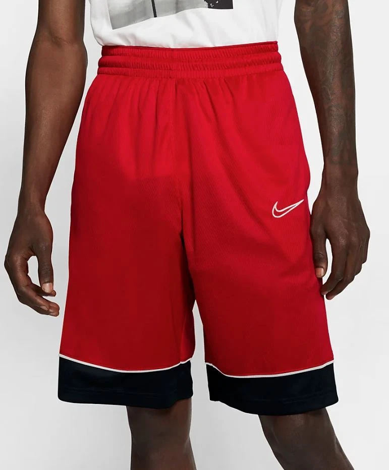 Nike Men's 11 inch Basketball Shorts University Red/Black/White M