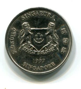 1997 Singapore 20c Coin (b415) - Picture 1 of 2