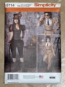 Simplicity 8114 Costume Women's Steampunk Theresa Laquey Cosplay Size 6-14 Uncut - Picture 1 of 2