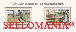 1983 COMMUNICATIONS 45 / 46 ** MNH EQUATORIAL GUINEA TC21936 - Picture 1 of 1