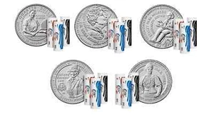 2025 P-D-S American Women QUARTERS Yearly Subscription All (15) Coin Releases - Picture 1 of 8