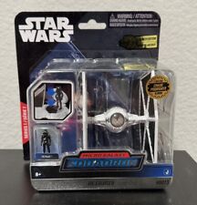 Star Wars Jazwares Micro Galaxy Squadron White Tie Fighter Chase 1 of 5000  0013
