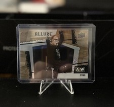 2023 UD AEW Allure Sting Table Refractor Card SP