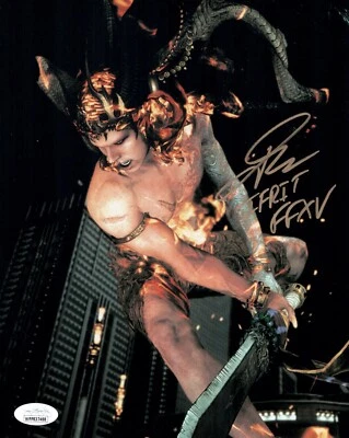 JOHN KASSIR Signed FINAL FANTASY XV IFRIT 8x10 Photo Autograph WPP JSA COA Cert - Image 1 of 2