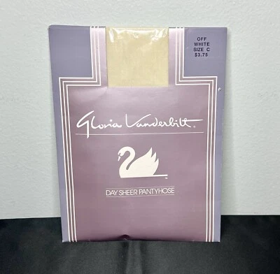 Pantimedias Gloria Vanderbilt Day Pierna Transparente Panty Acanalado Sandalia Blanco Talla C Foto 1 de 4