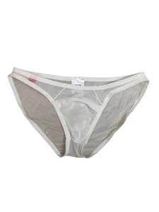 GX3 Sheer Mesh White Slip Vertical Pouch Japanese Small / Medium - Bild 1 von 3