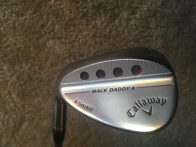 Left Handed Callaway Mack Daddy 4 60° Lob Wedge ￼S200 Stiff Steel Shaft Value*** - Image 1 of 4