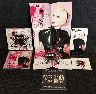 Ayria Hearts For Bullets Ltd 2 CD Edition 2008 Bracelet Poster Postcard Sticker - Image 1 of 4