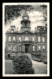 Millersburg Court House, Ohio, OH, schwarz-weiß, UNP - Bild 1 von 2
