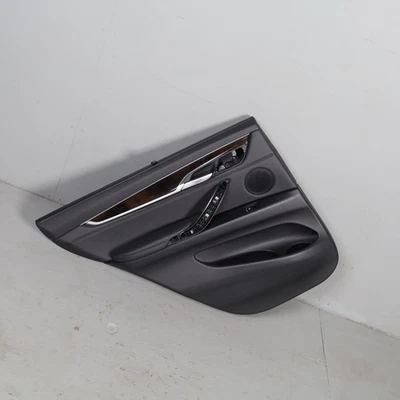 2014-2018 BMW X5 Left  Rear Door Panel Black 51427370061 OEM Used Foto 1 de 4