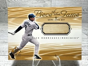 2001 SP Game Bat Edition - Piece of the Game #AR Alex Rodriguez (MEM) - Bild 1 von 2