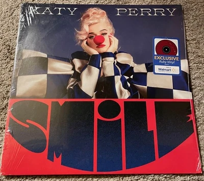 Katy Perry – Smile Red vinyl LP NEW SEALED - Image 1 of 2